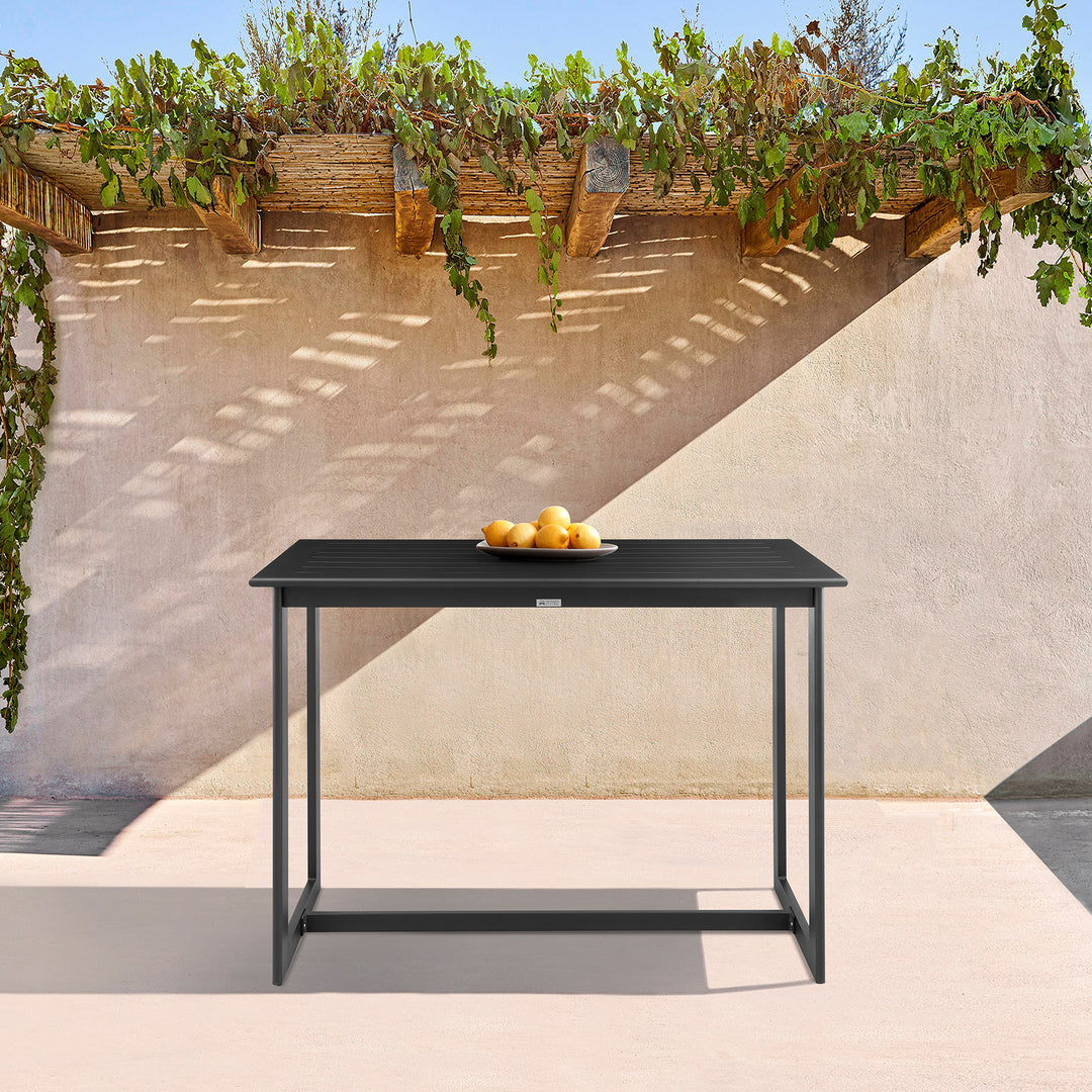 American Home Furniture Armen Living Cayman Outdoor Bar Table