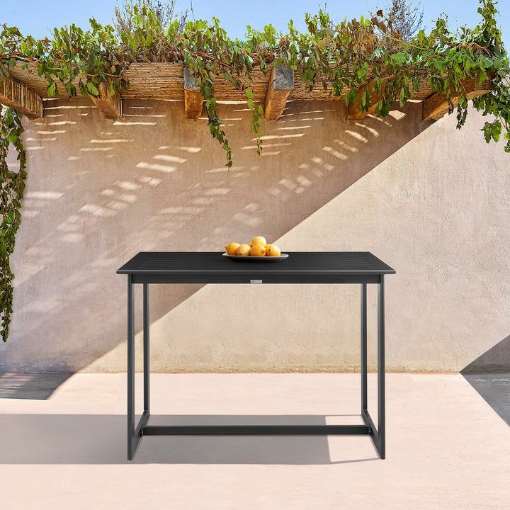 American Home Furniture Armen Living Cayman Outdoor Bar Table
