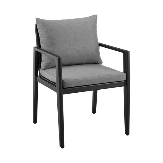 American Home Furniture Armen Living Cayman Outdoor Dining Arm Chair Set of 2