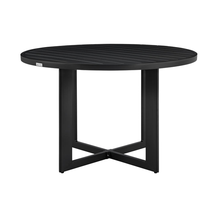 American Home Furniture Armen Living Cayman Outdoor Round Dining Table