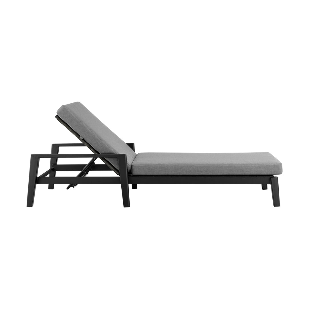 American Home Furniture Armen Living Cayman Outdoor Chaise Lounge