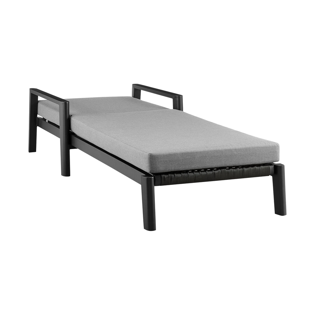 American Home Furniture Armen Living Cayman Outdoor Chaise Lounge