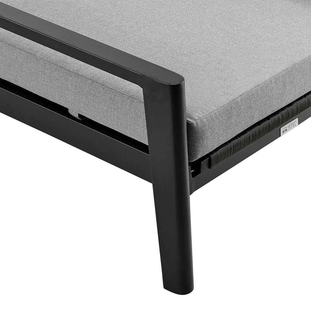 American Home Furniture Armen Living Cayman Outdoor Chaise Lounge