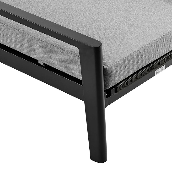 American Home Furniture Armen Living Cayman Outdoor Chaise Lounge