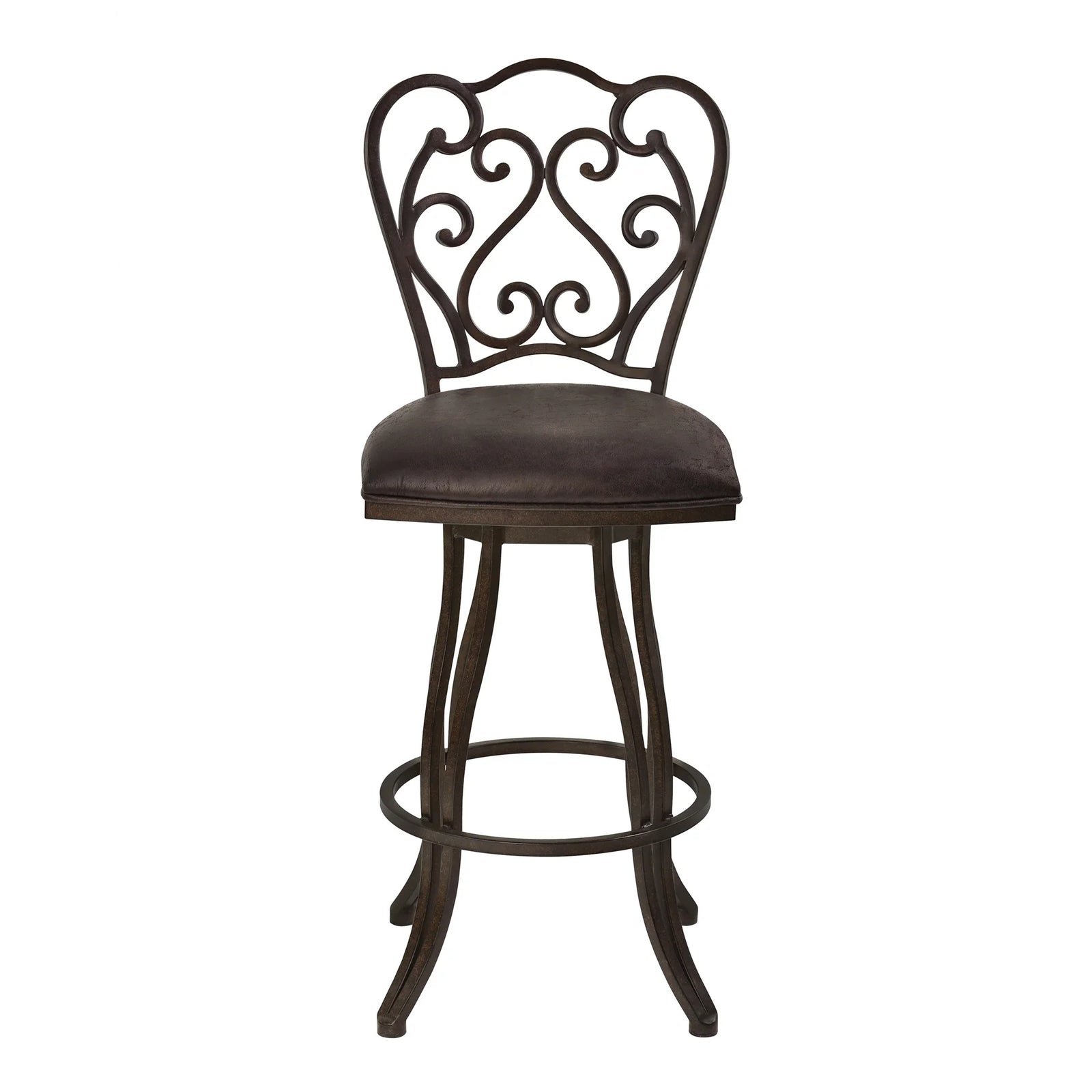 American Home Furniture Armen Living Celeste 30" Barstool Set of 2