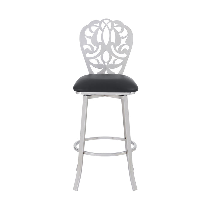 American Home Furniture Armen Living Cherie 30" Barstool Set of 2