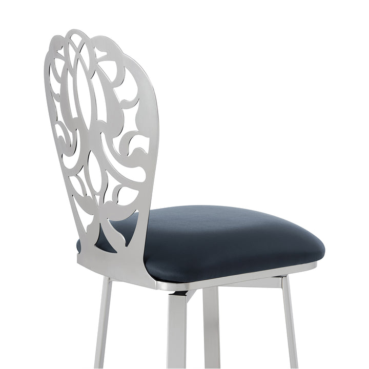 American Home Furniture Armen Living Cherie 26" Counter Stool Set of 2