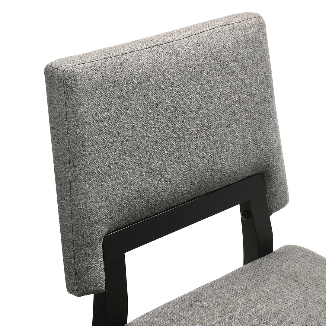 18"W x 22"D x 33"H / Gray/Black