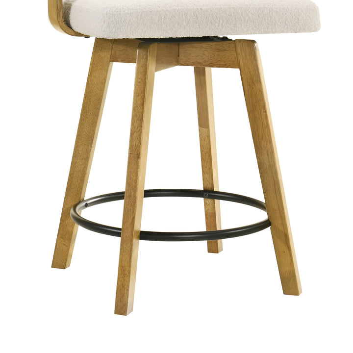 American Home Furniture Armen Living Callah Counter Stool Set of 2