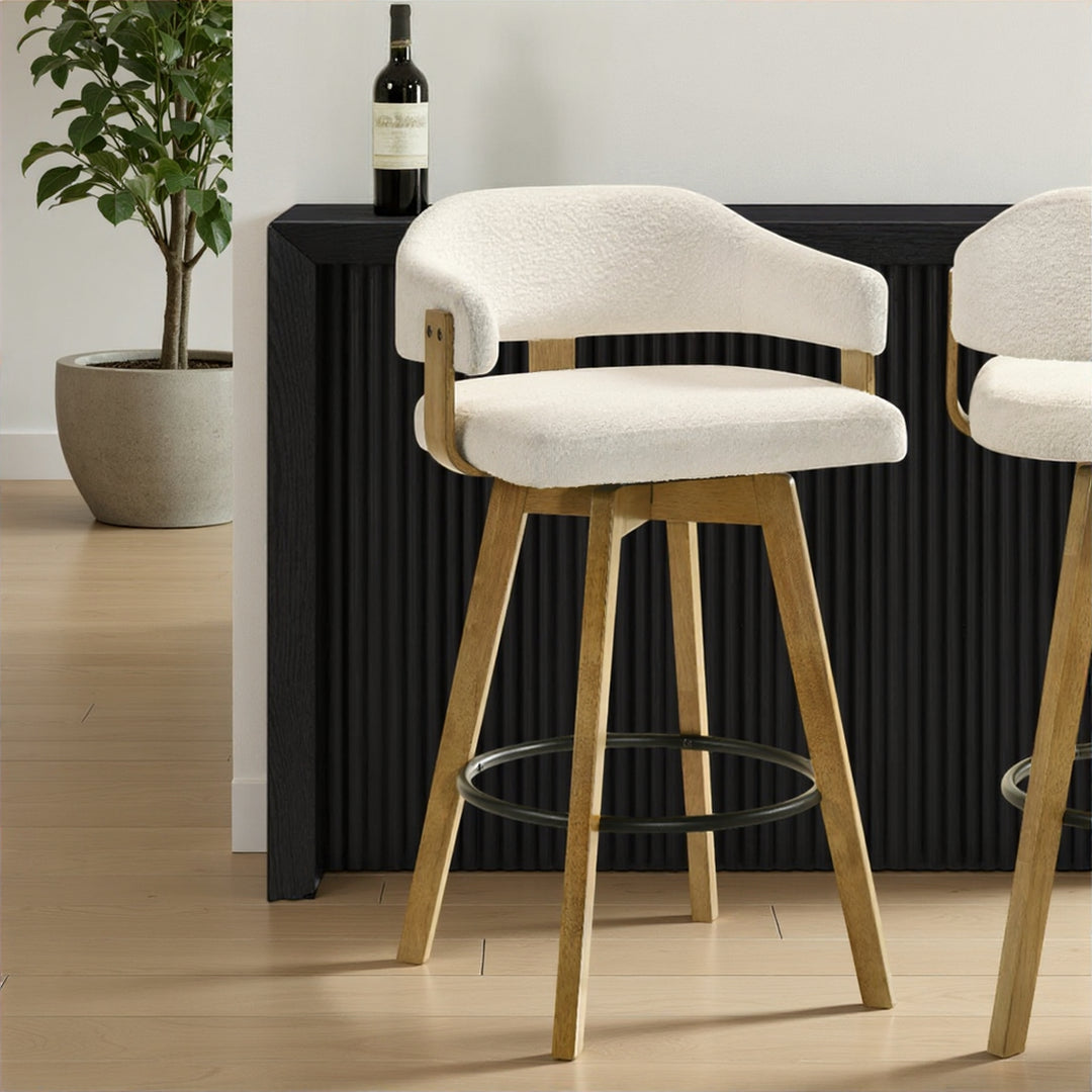 American Home Furniture Armen Living Callah Barstool Set of 2