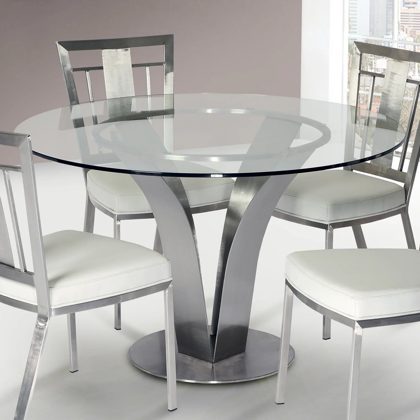 American Home Furniture Armen Living Cleo Dining Table