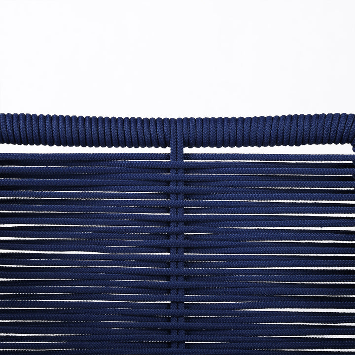 22"W x 25"D x 35"H / Blue/Black