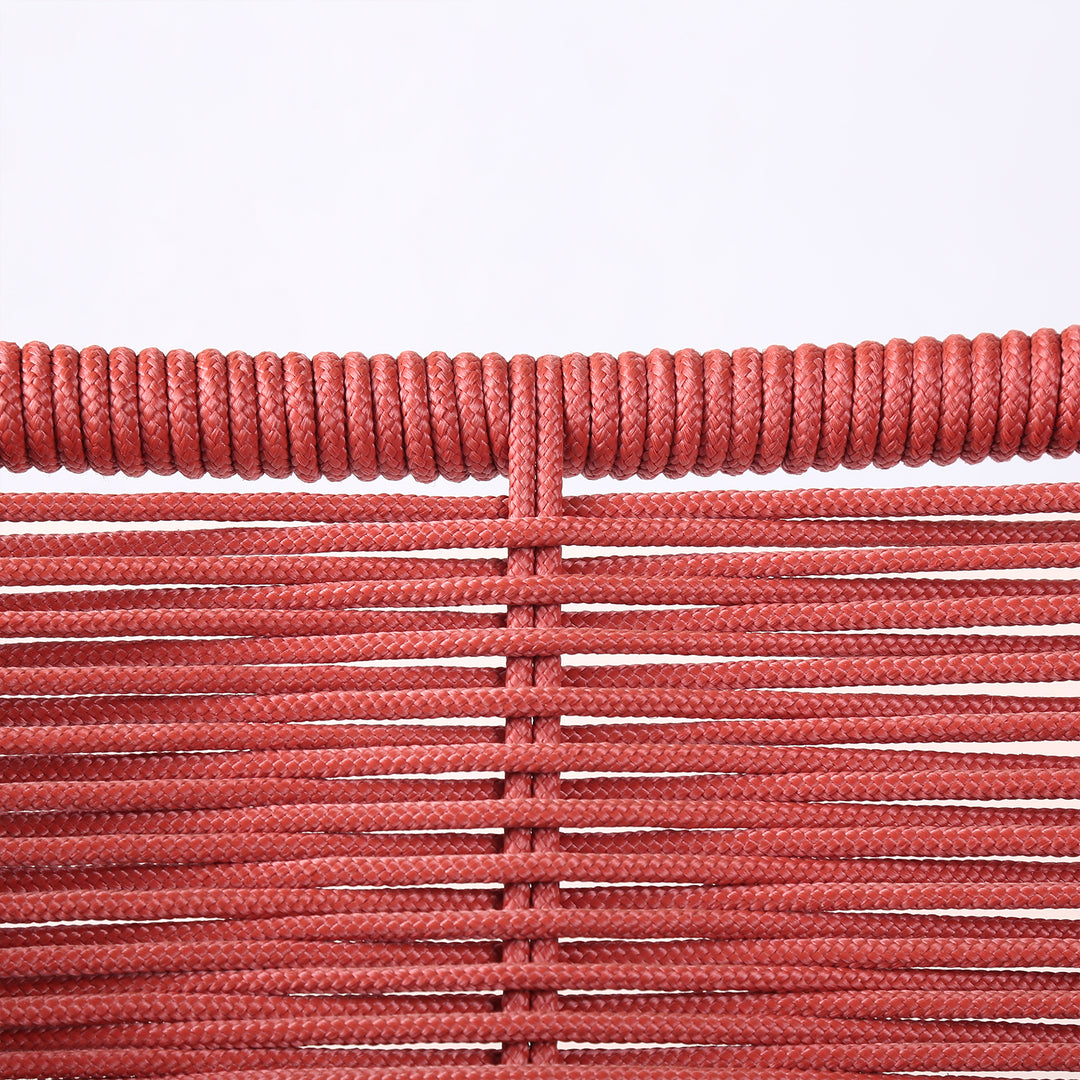 22"W x 25"D x 35"H / Brick Red/Black