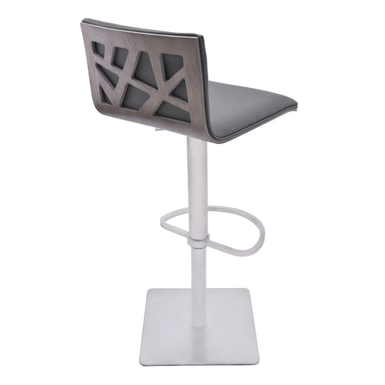American Home Furniture Armen Living Crystal Barstool Set of 2
