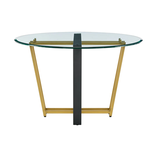 Gold Stainless Steel and Black Iron-Gold - Black