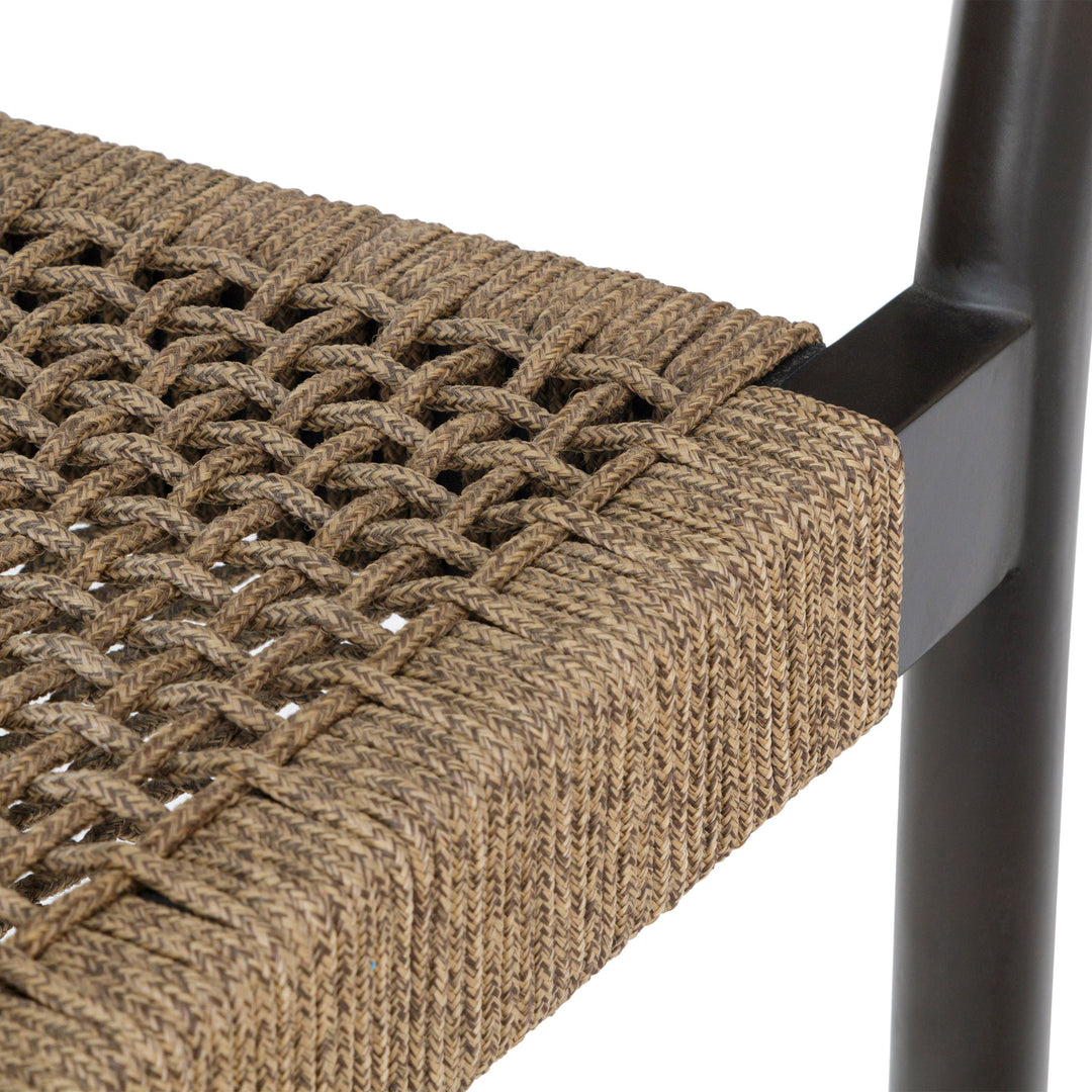 26"W x 22"D x 31"H / Brown/Dark Eucalyptus