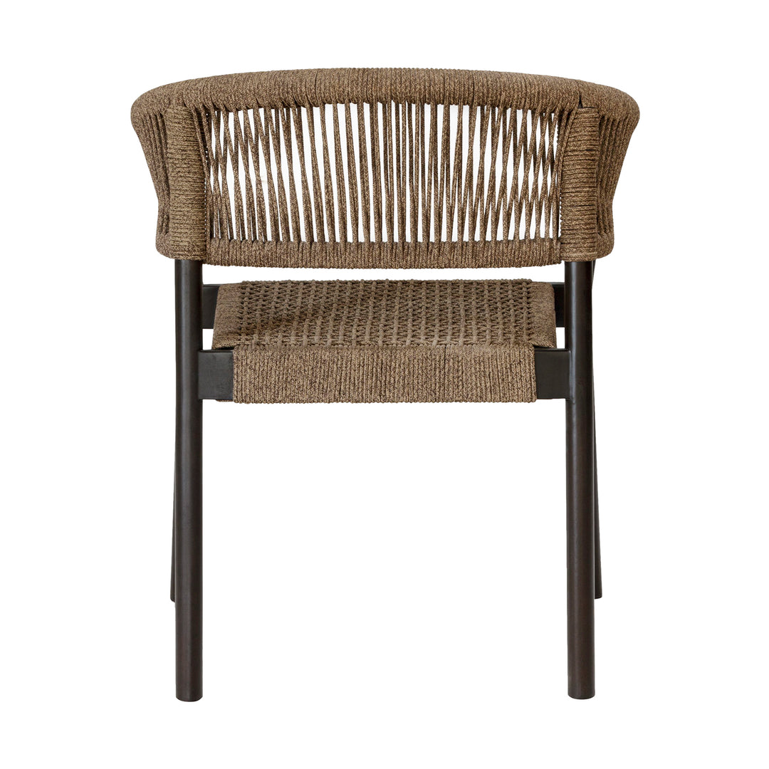 26"W x 22"D x 31"H / Brown/Dark Eucalyptus