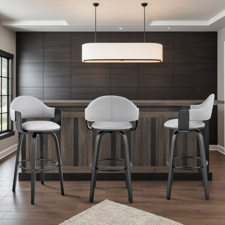 20"W x 20"D x 40"H / Gray/Black