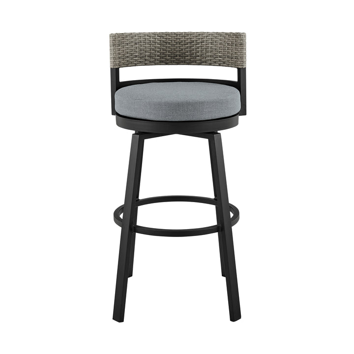 American Home Furniture Armen Living Encinitas Outdoor Counter Stool Set of 2