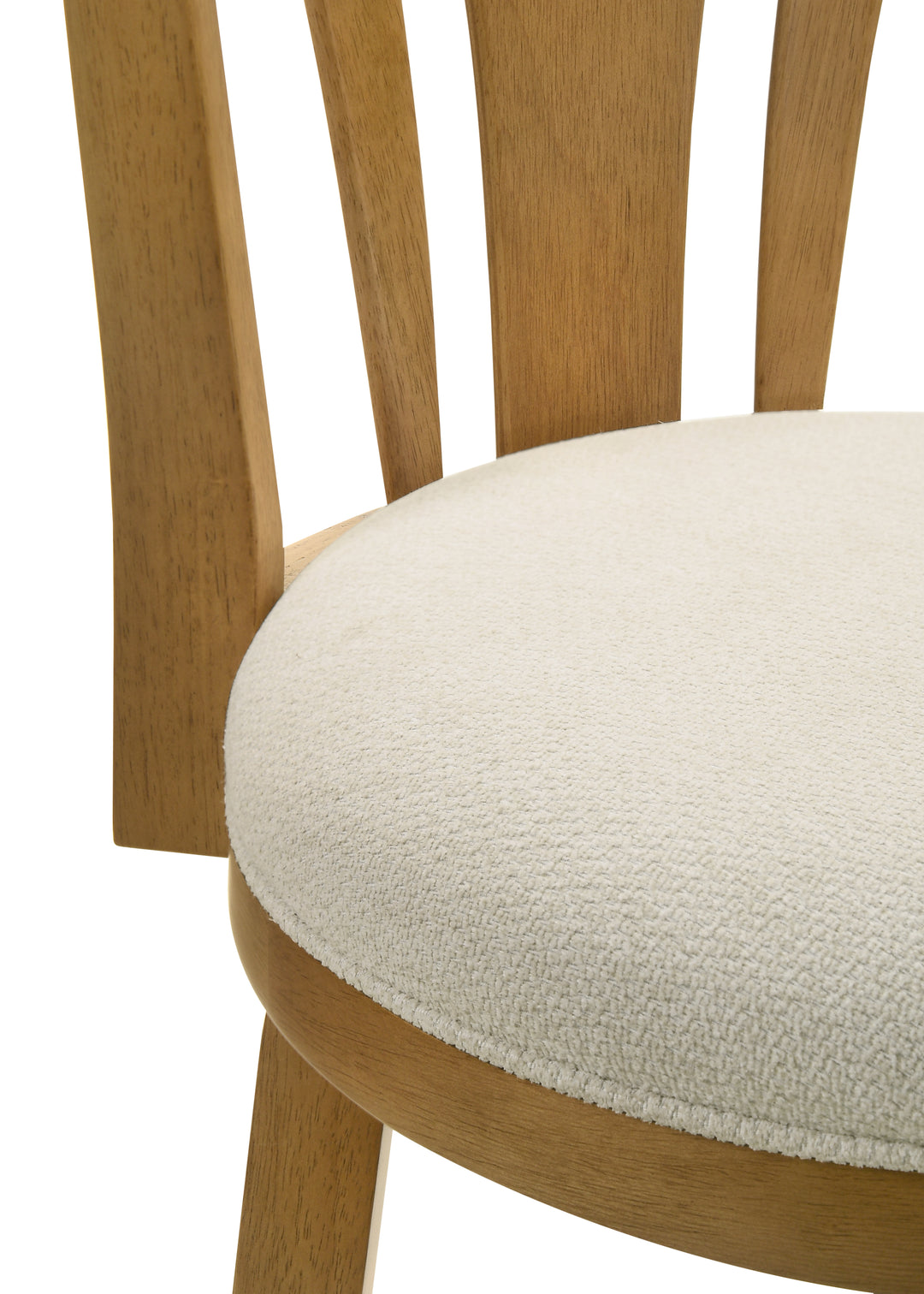 17.75"W x 19.25"D x 43.625"H / Ivory/Amber Glow