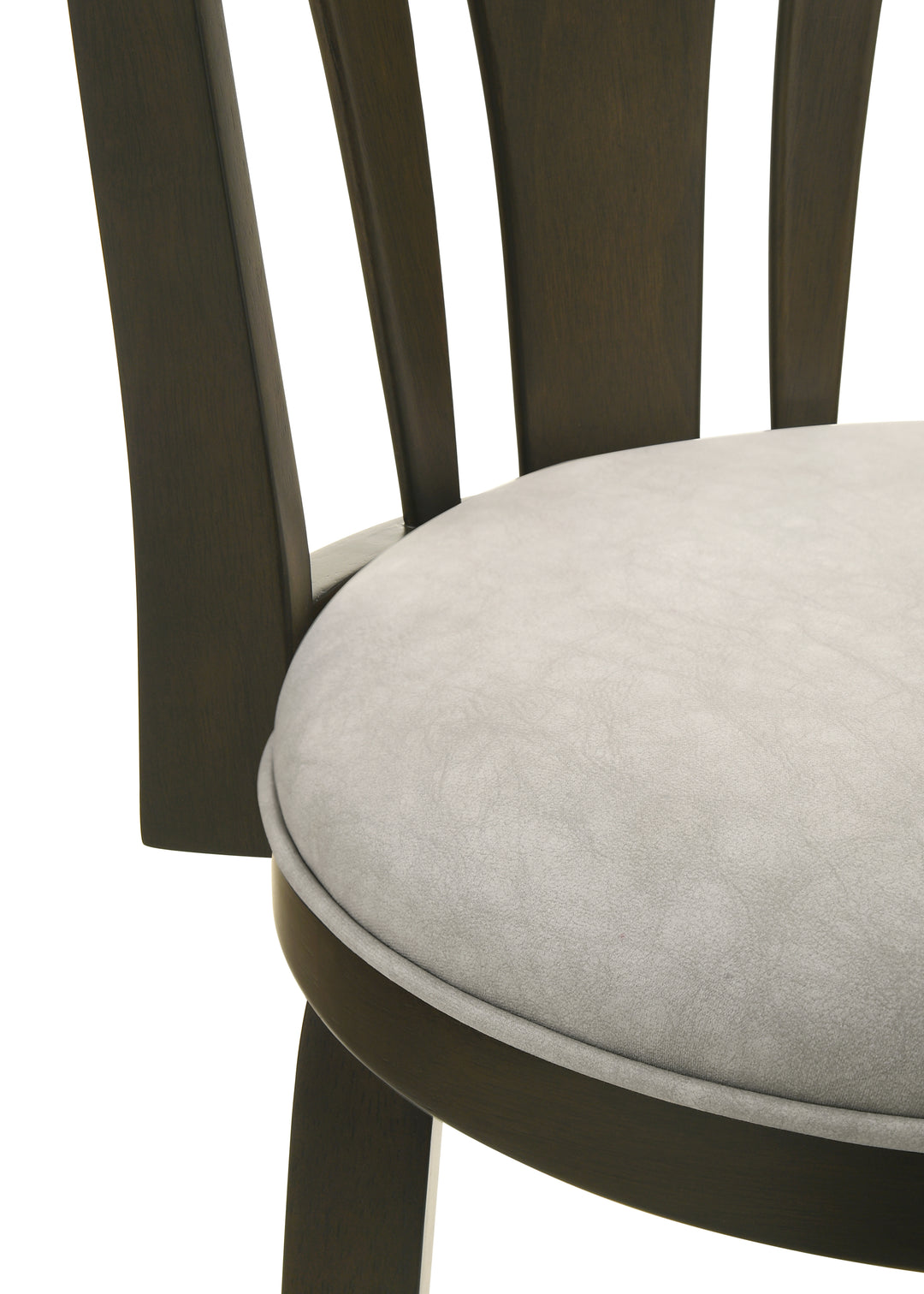 17.75"W x 19.25"D x 43.625"H / Gray/Dark Roast