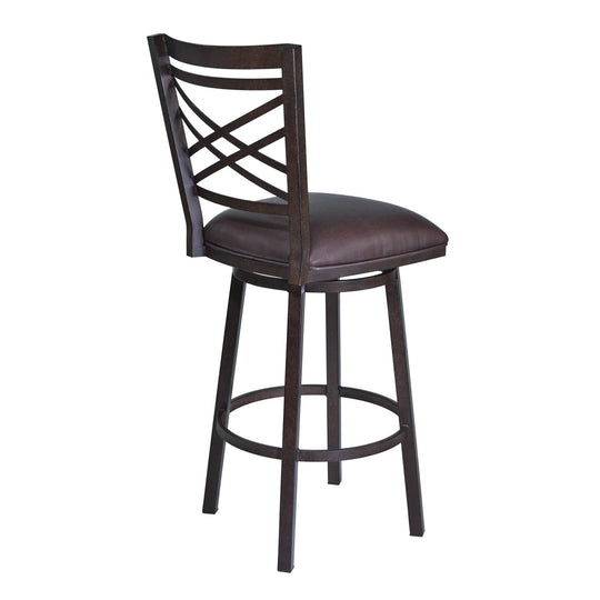 American Home Furniture Armen Living Fargo 26" Barstool Set of 2
