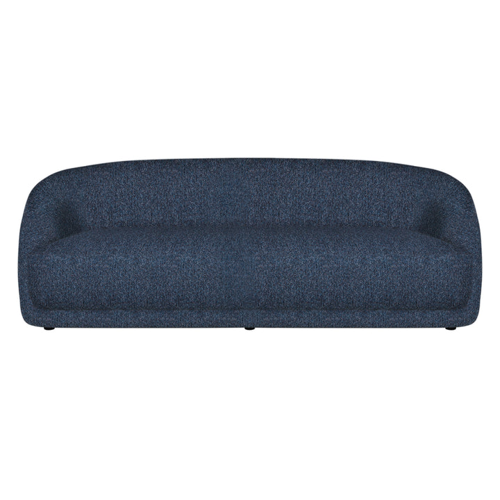 90"W x 38.5"D x 30.5"H / Blue/Black