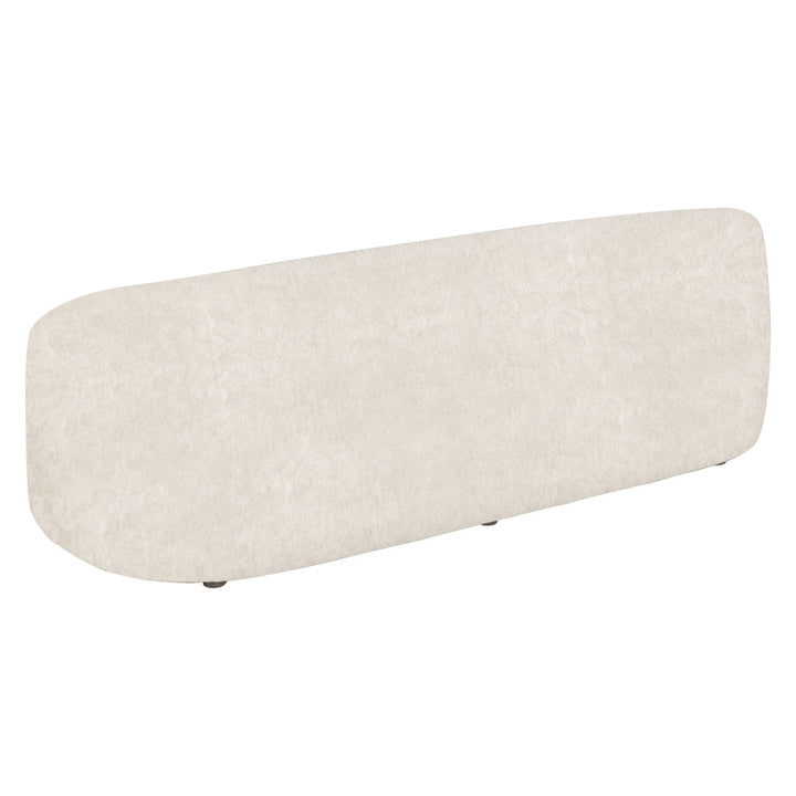 90"W x 38.5"D x 30.5"H / Beige/Black