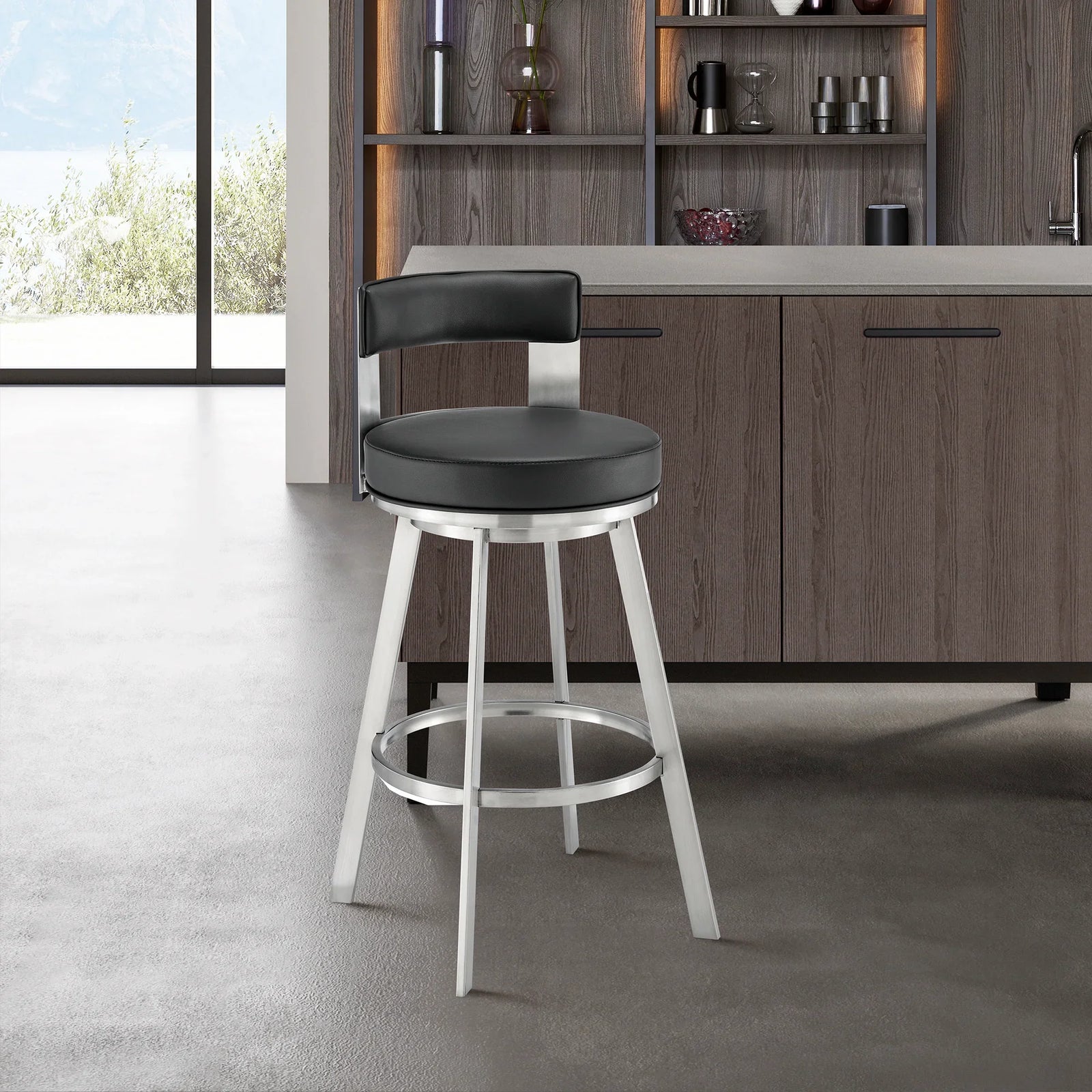 Black-Stainless Steel