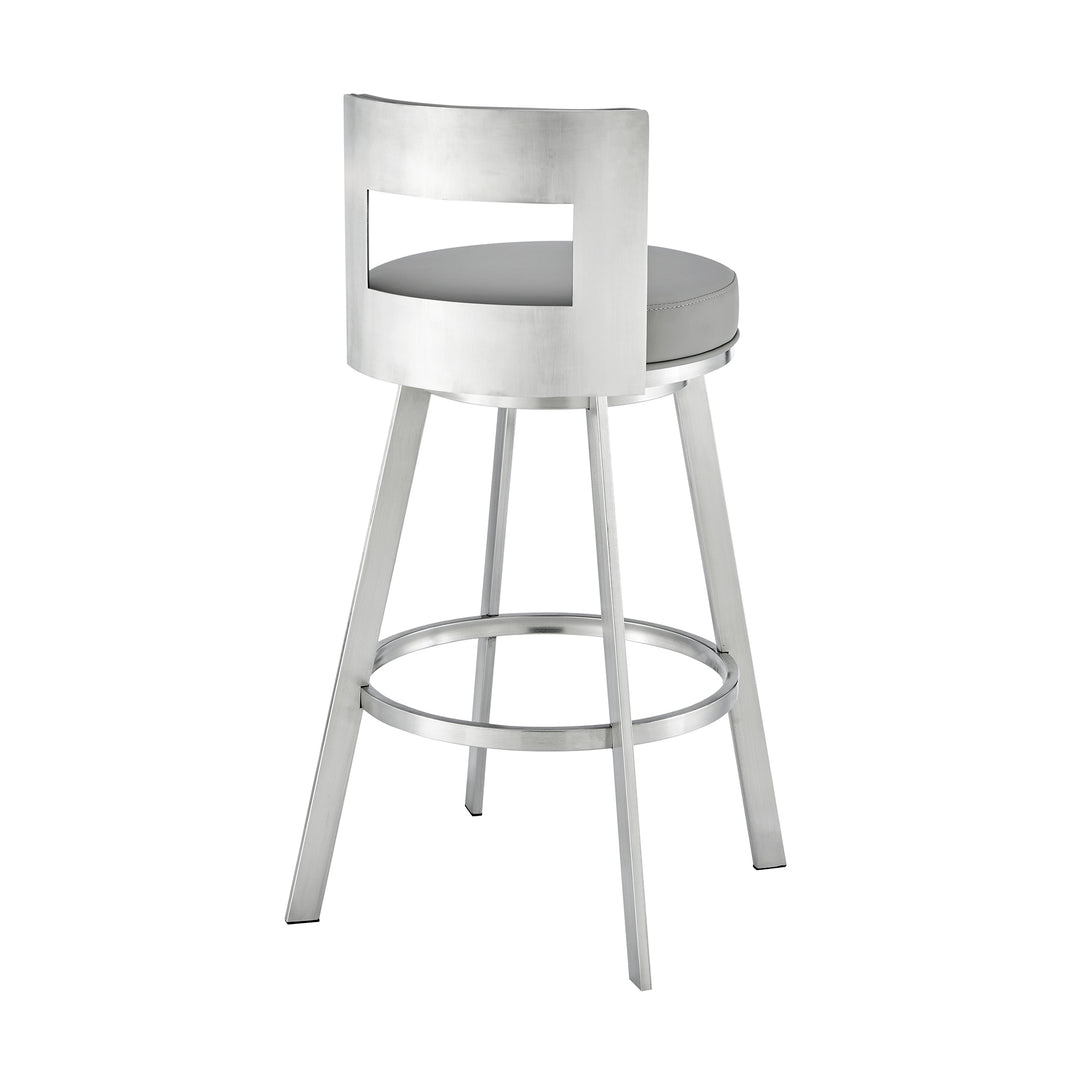 American Home Furniture Armen Living Flynn 30" Barstool Set of 2