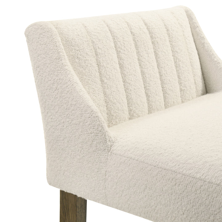 22.5"W x 17.25"D x 37"H / White/Putty Brown