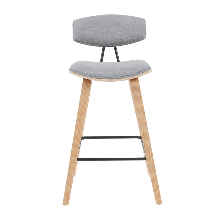 16"W x 19"D x 36"H / Grey/Oak