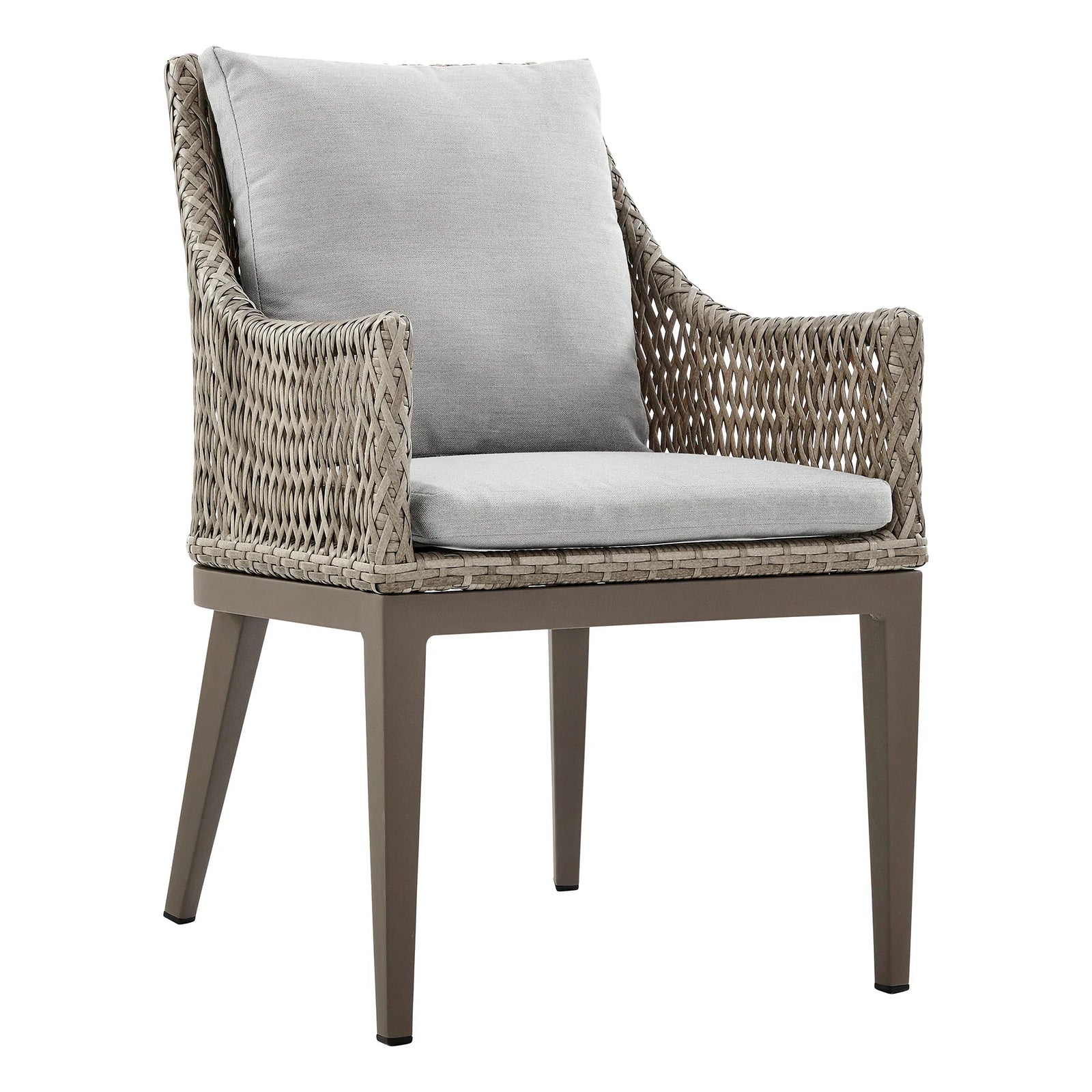 American Home Furniture Armen Living Grenada Outdoor Dining Chair Set of 2