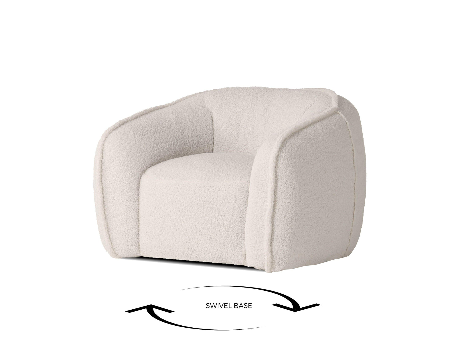 Mobital DUFFY Lounge Chair Swivel ACCENT + LOUNGE CHAIRS