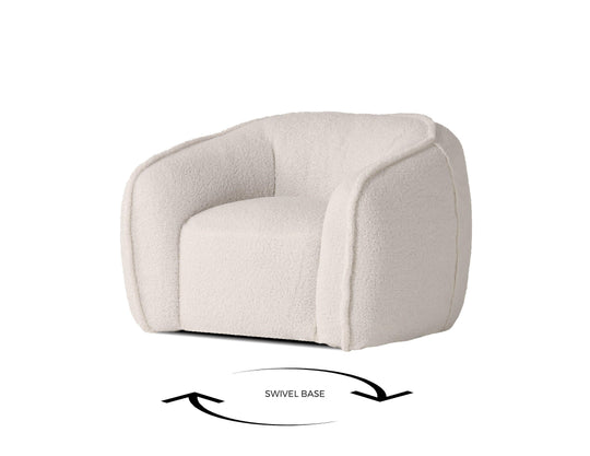 Mobital DUFFY Lounge Chair Swivel ACCENT + LOUNGE CHAIRS