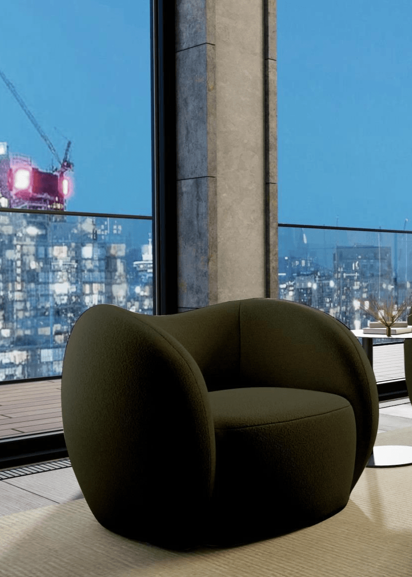 DUNE Lounge Chair Swivel - AmericanHomeFurniture