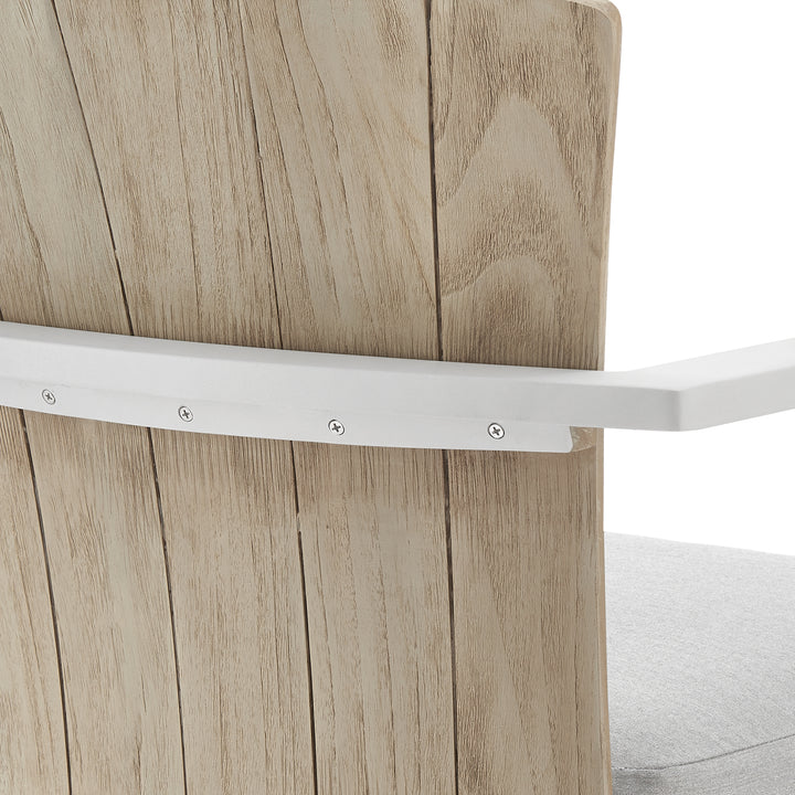 23.5"W x 25"D x 44"H / Gray/Light Gray