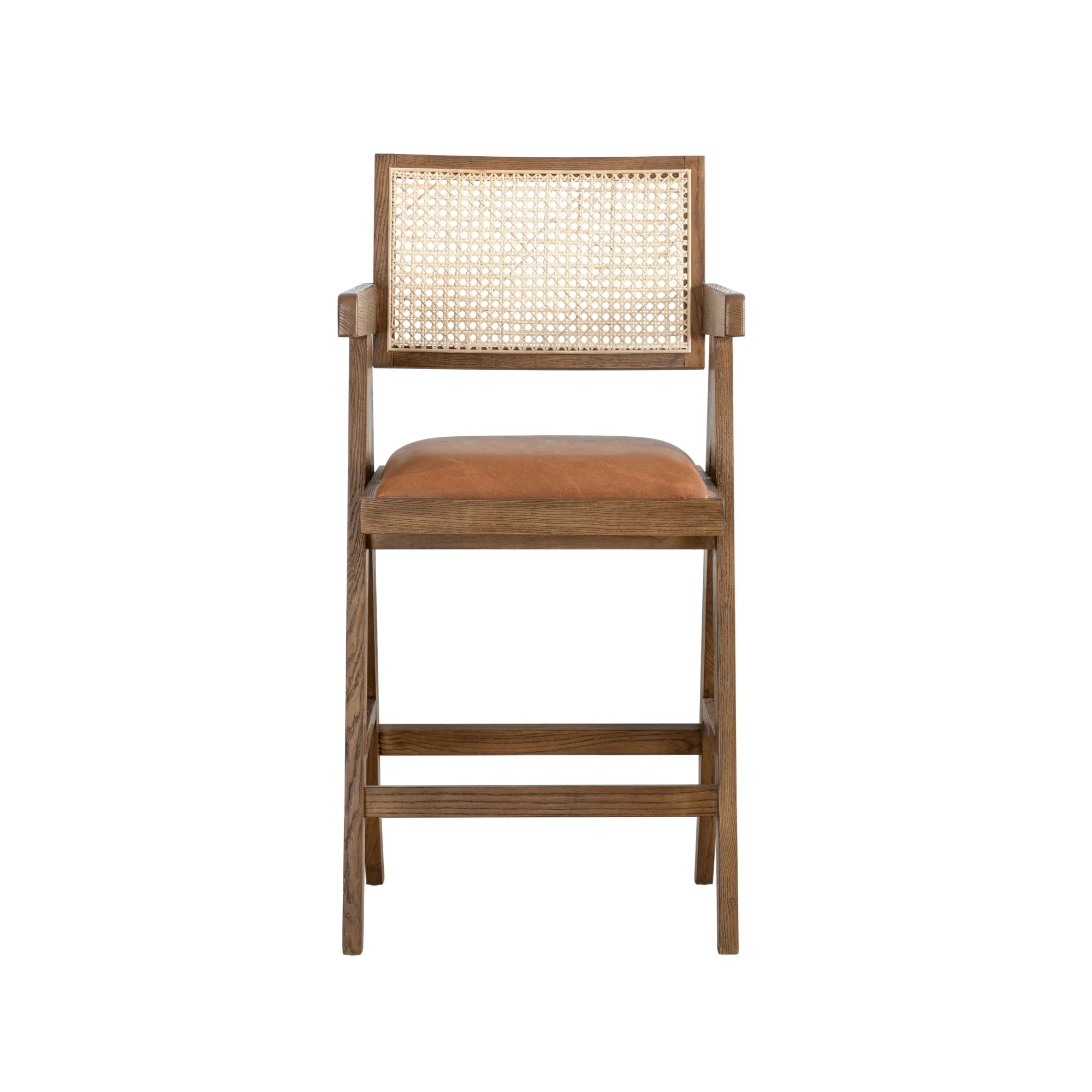 Armen Living Harley Upholstered Counter Height Stool - Thumbnail 3