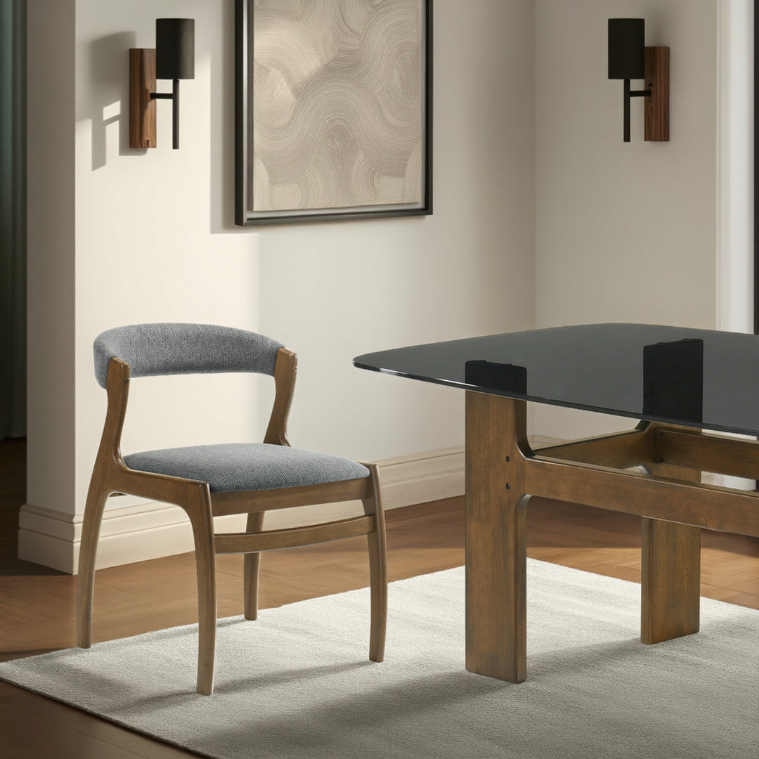 American Home Furniture Armen Living Ileena Dining Chair Set of 2