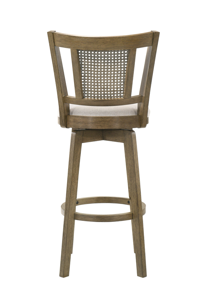 18.75"W x 21"D x 43.375"H / Cream/Putty Brown