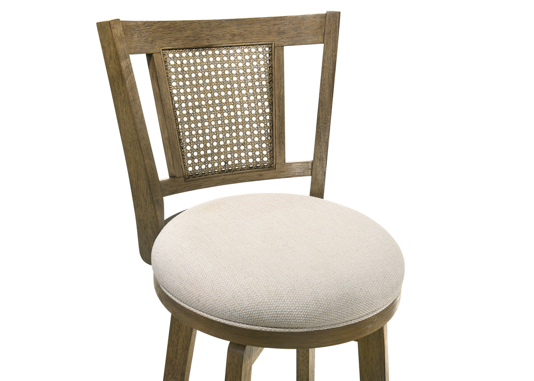 18.75"W x 21"D x 43.375"H / Cream/Putty Brown