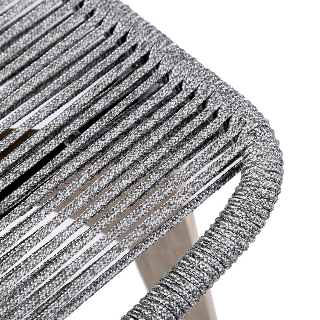 18"W x 22.5"D x 35"H / Gray/Light