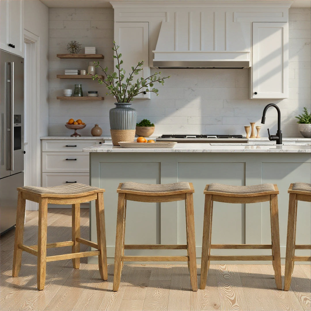 19.6"W x 14.5"D x 26.25"H / Taupe/Amber Glow