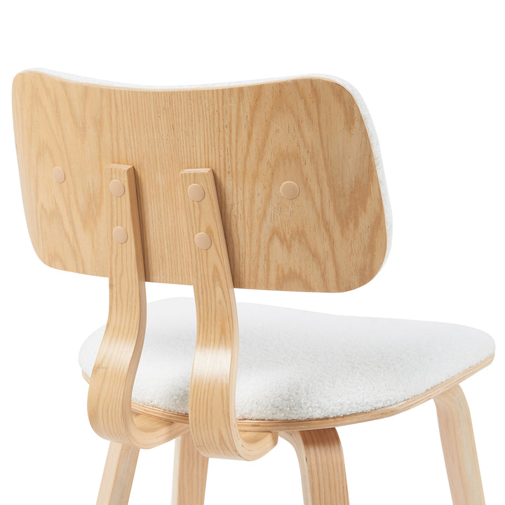 18"W x 20"D x 29"H / White/Oak