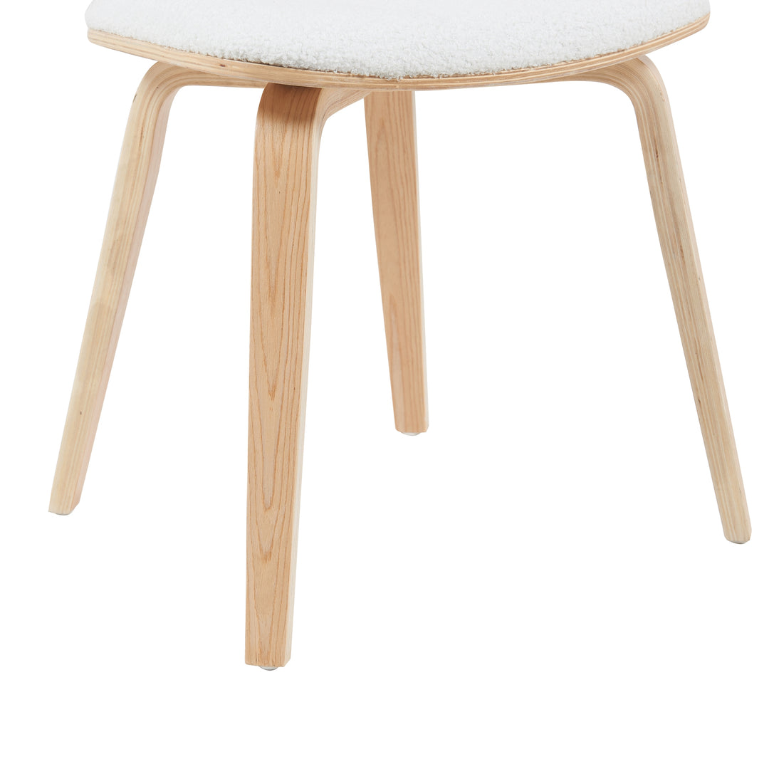 18"W x 20"D x 29"H / White/Oak