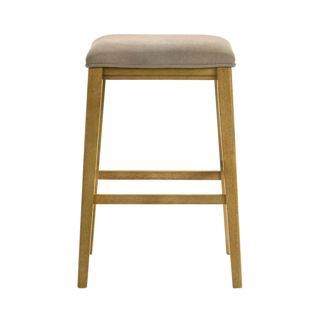 15"W x 18"D x 30.25"H / Taupe/Amber Glow