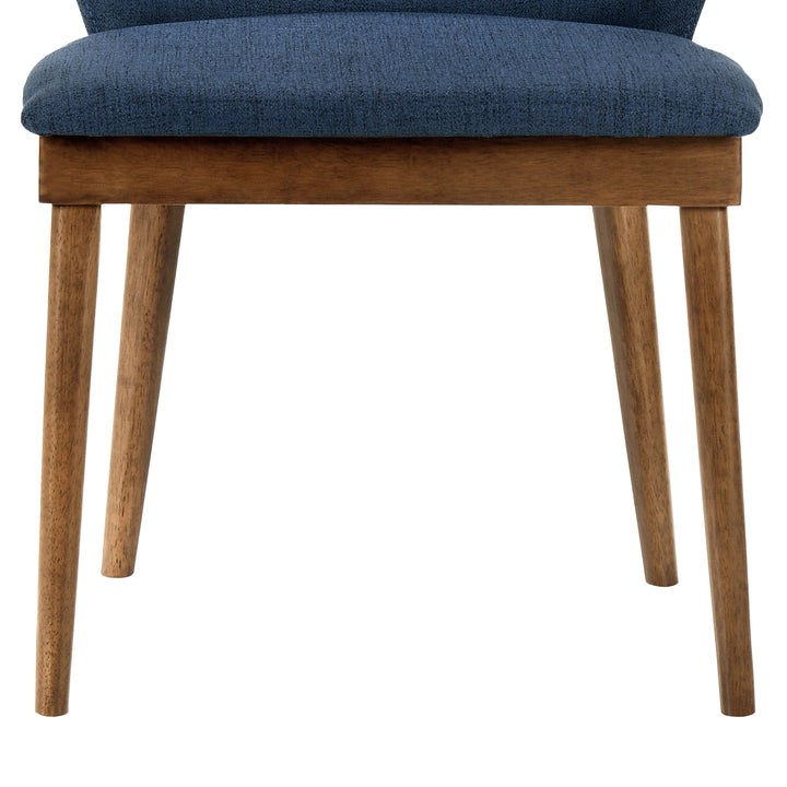 24"W x 20"D x 27"H / Blue/Walnut