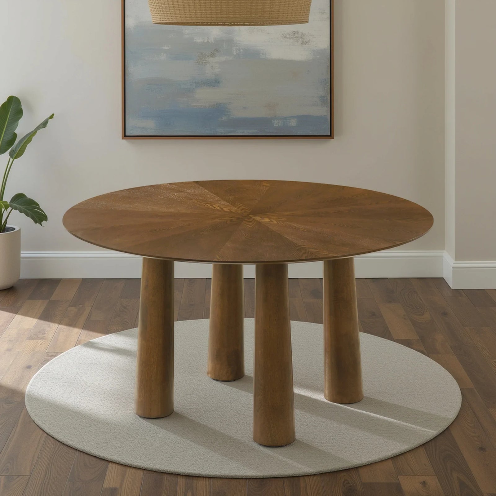 American Home Furniture Armen Living Klarissa Dining Table