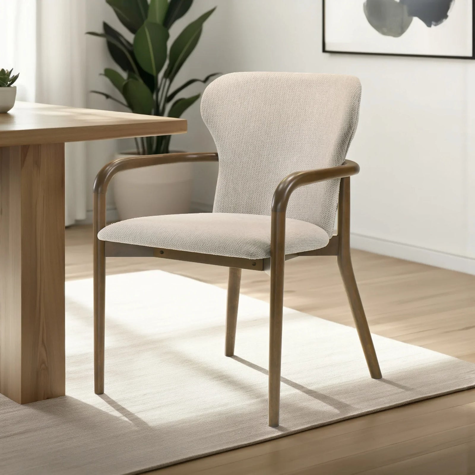 American Home Furniture Armen Living Klarissa Dining Chair Set of 2