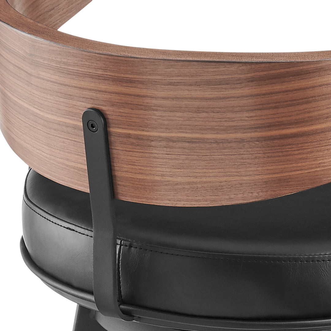 20.5"W x 20.5"D x 34"H / Vintage Black/Matte Black